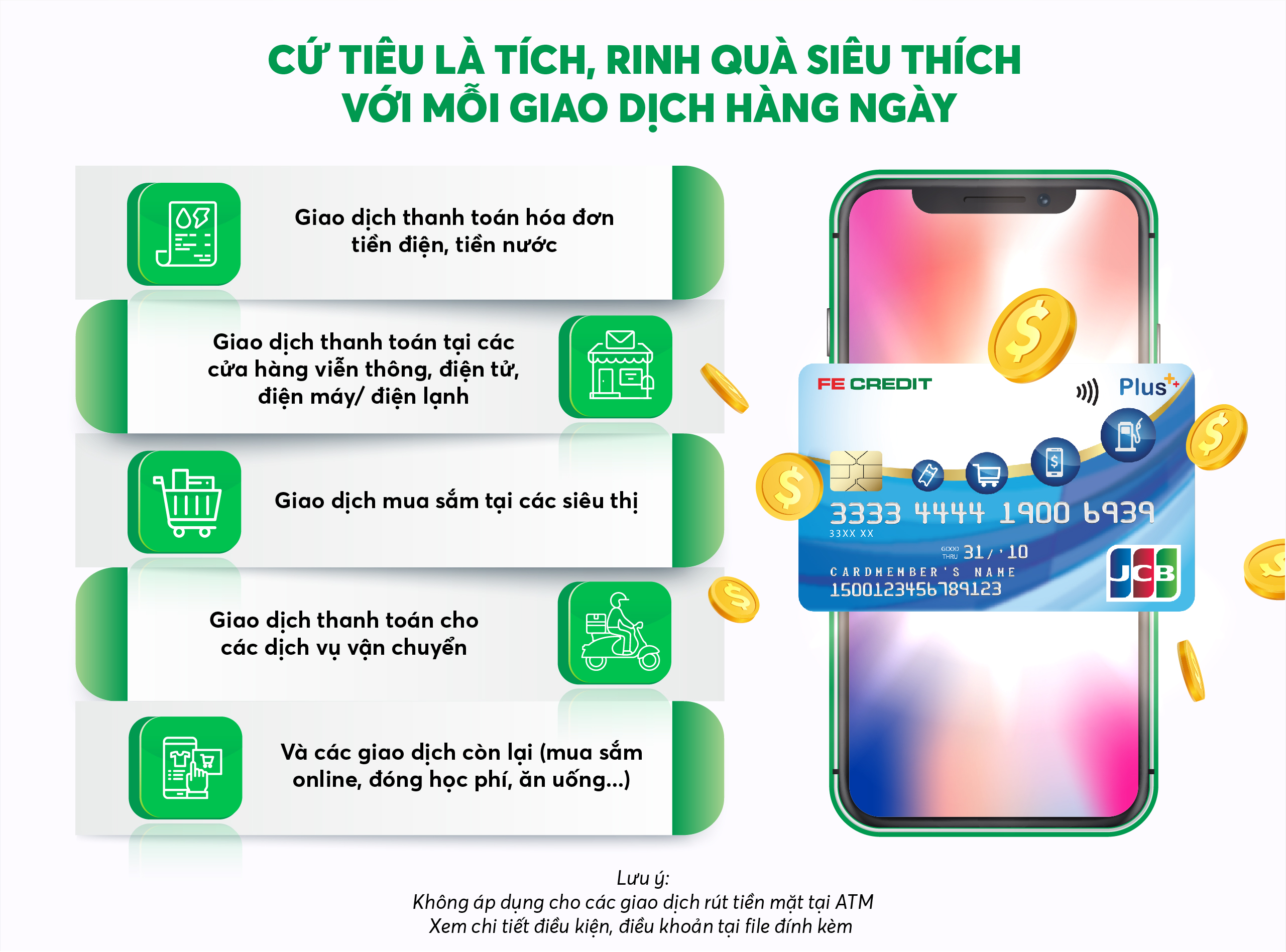 Ưu đãi Cứ tiêu là tích – Rinh quà siêu thích