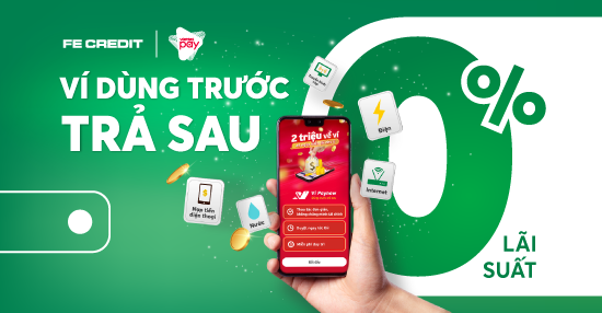 ví trả sau PayNow