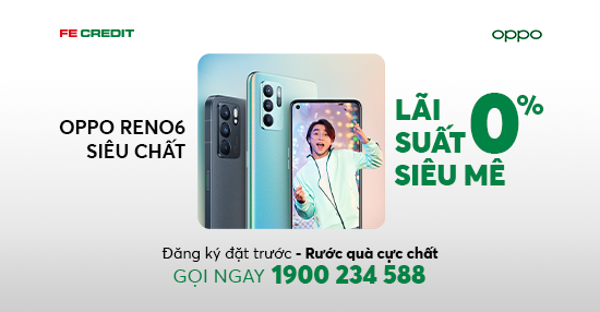 đăng ký đặt trước, rước OPPO Reno6