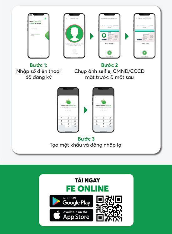 hướng dẫn đăng ký FE Online